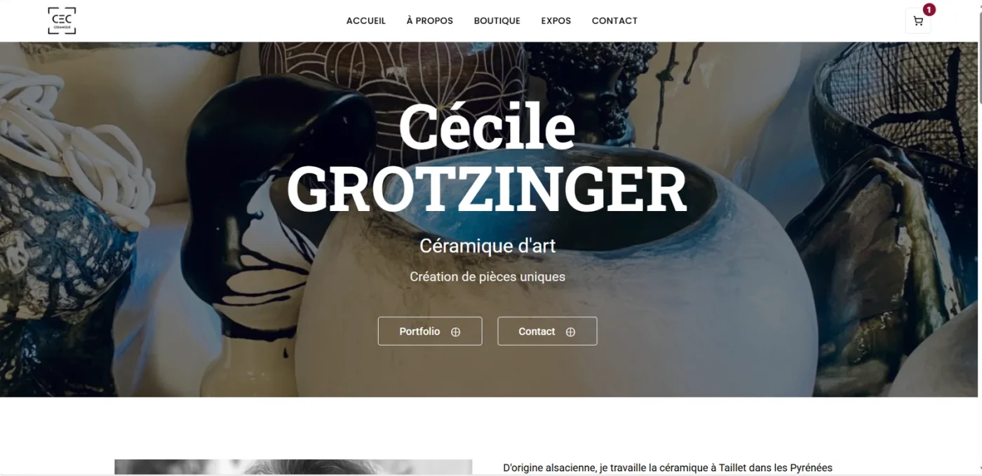 Site CEC Céramique